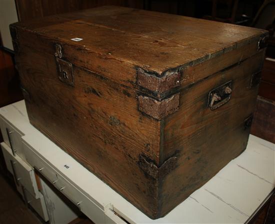 19th century pine box